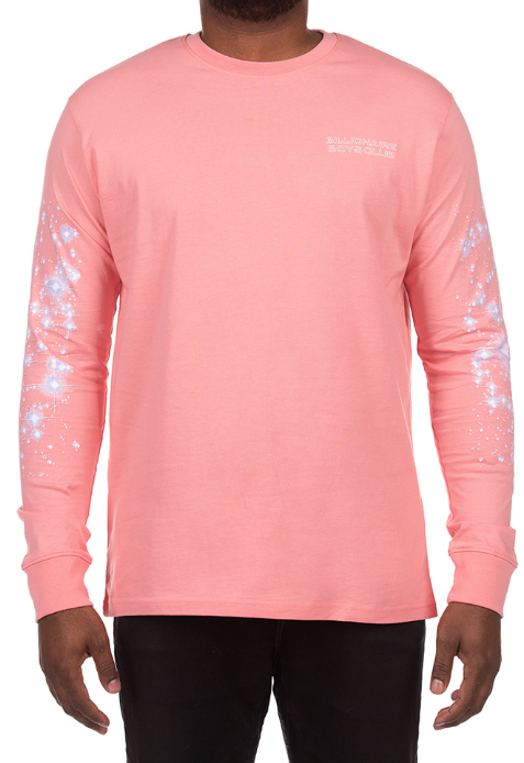 Billionaire Boys Club Twilight LS Tee Strawberry Ice