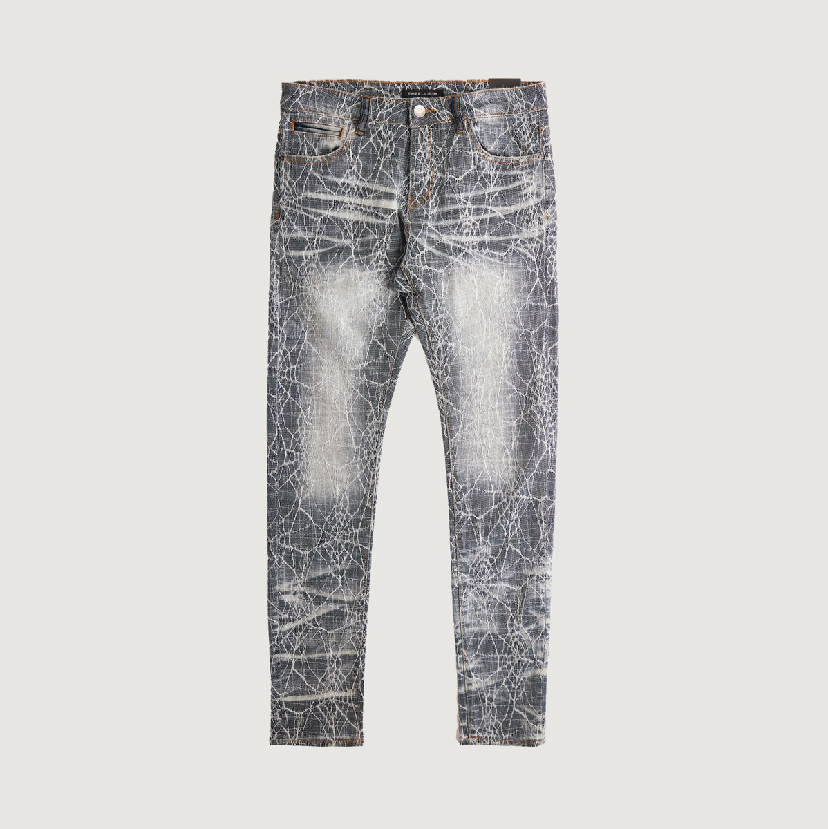 Embellish Spider Skinny Jean Ice Wash (EMBF24-006)