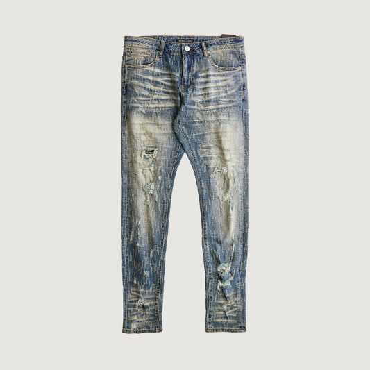 Embellish Tommy Skinny Jean Destroyed Bleach (EMBF24-031)