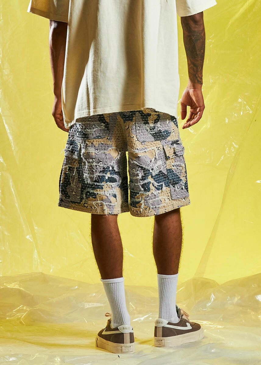 Embellish Harajuko Boro Cargo Short (EMBSUM24-028)