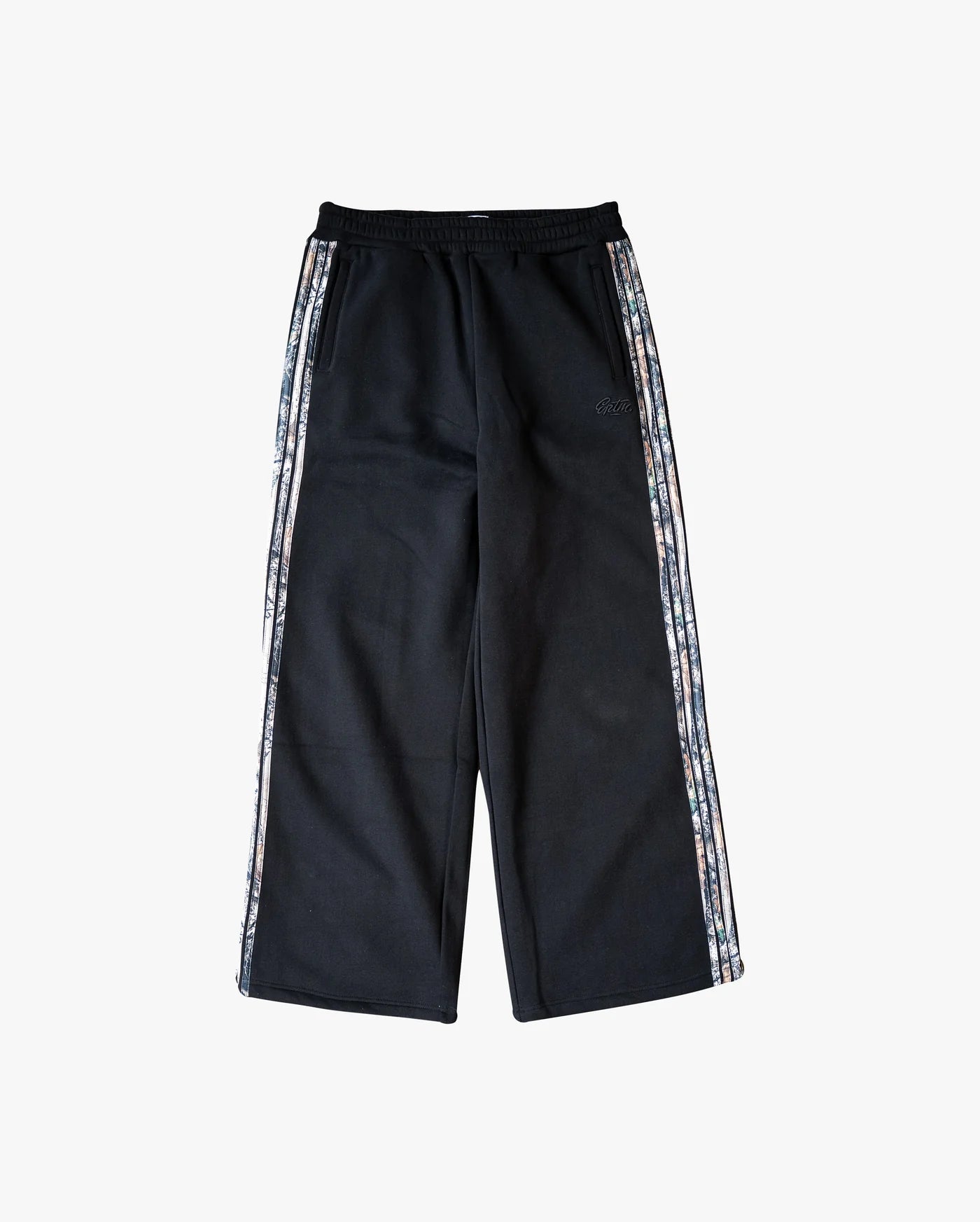 EPTM Camo Stripped Baggy Pants Black