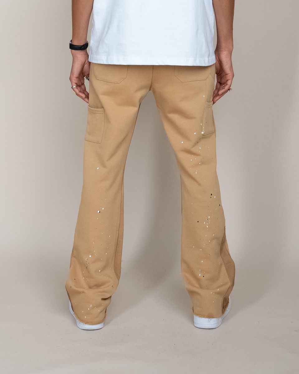 EPTM French Terry Carpenter Stacks Khaki