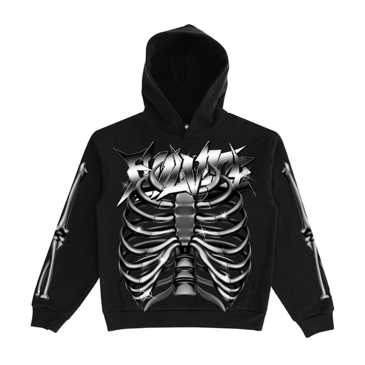 Evil Vice Flare Bones Hoodie Sweatshirt