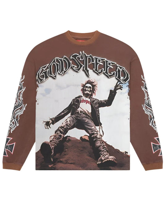 Godspeed Rocker LS Tee Brown