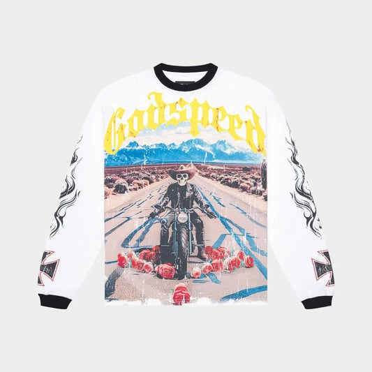 Godspeed Long Lonely Road LS Tee