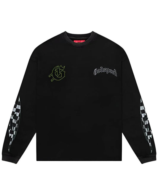 Godspeed Crash Out LS Tee Black