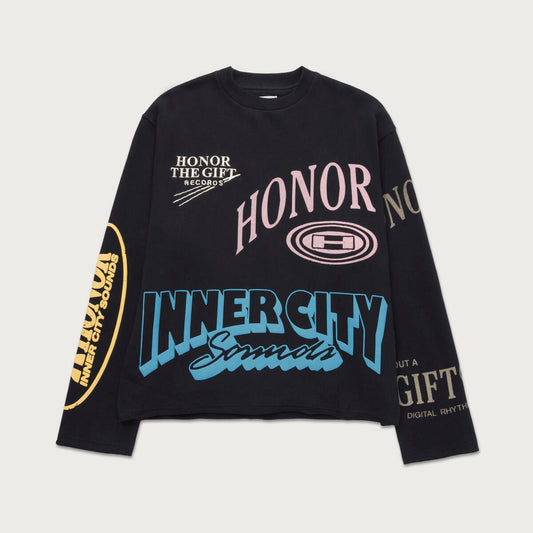 Honor The Gift Studio Crewneck 2.0 Black