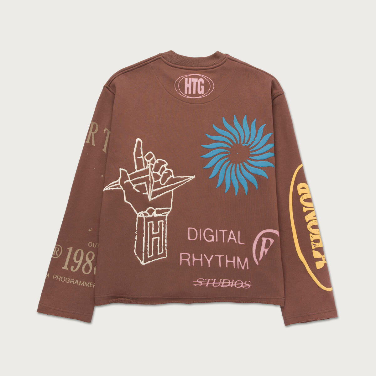 Honor The Gift Studio Crewneck 2.0 Brown