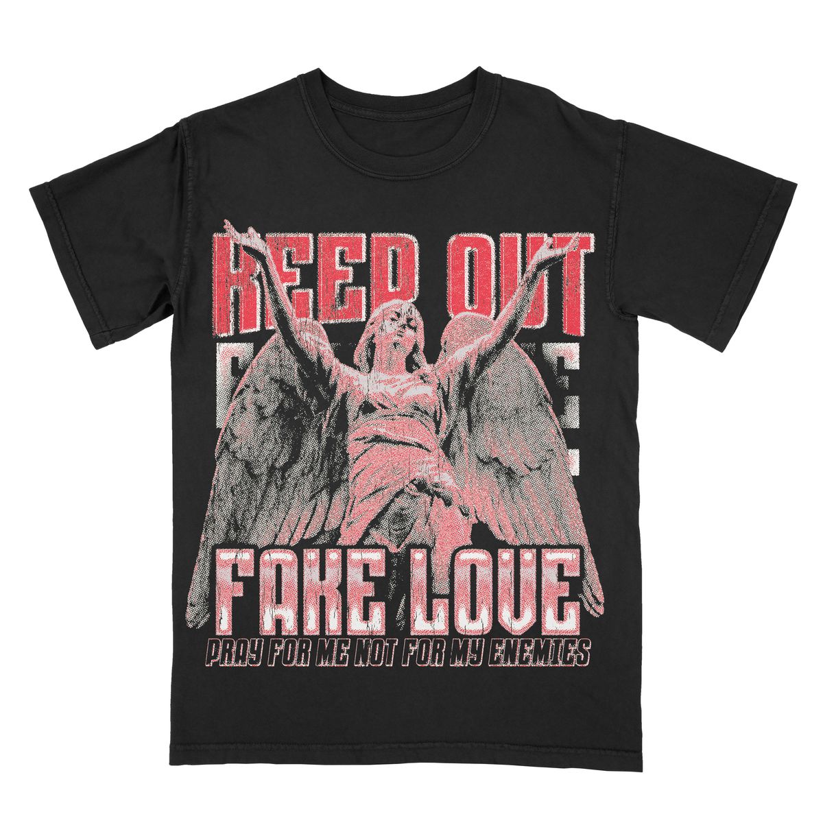 Keep Out Fake Love No Symps Tee