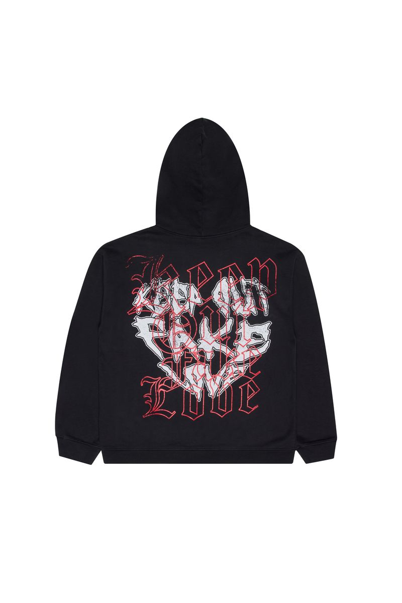 Keep Out Fake Love Tempted Hoodie