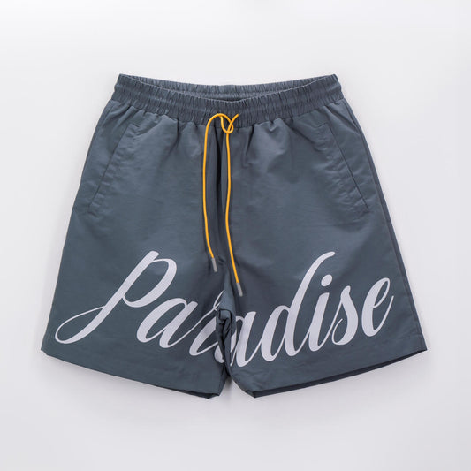 Paradise Lost Script Nylon Shorts