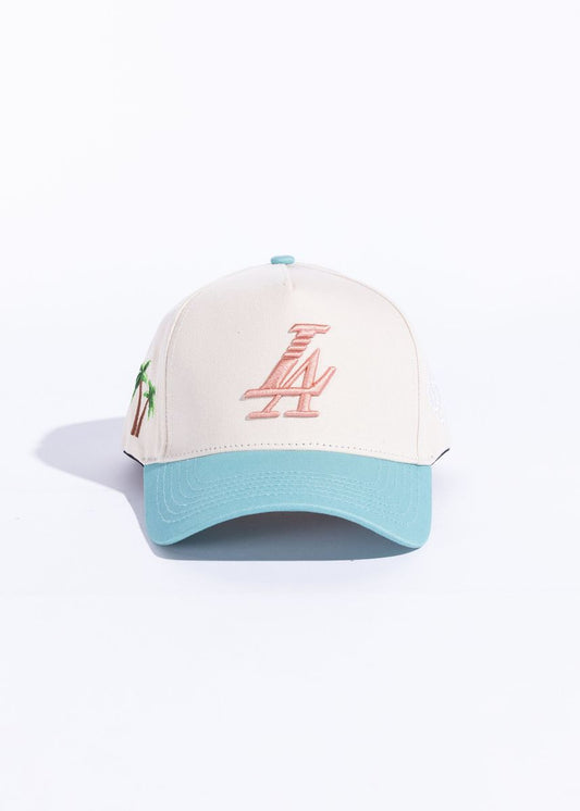 Reference Paradise LA Cream/Teal Hat