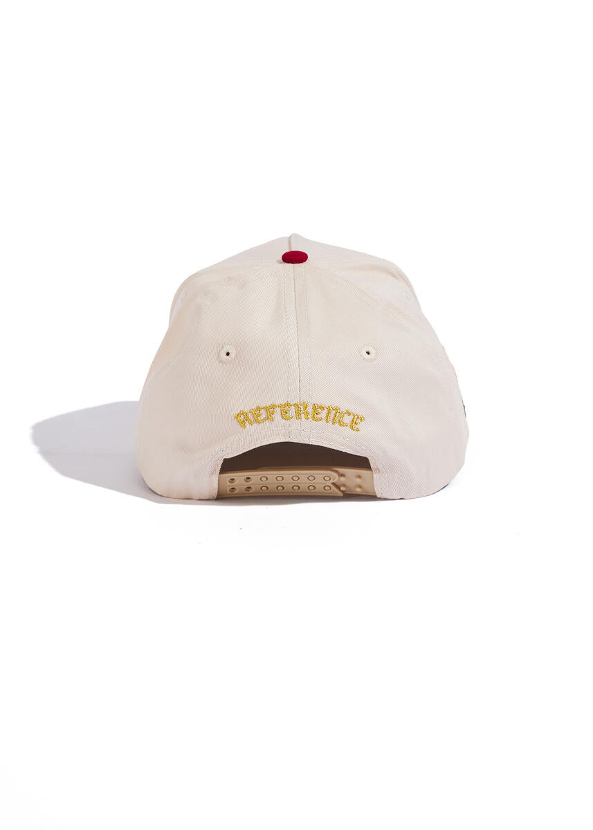 Reference Cardibacks Hat Cream/Red