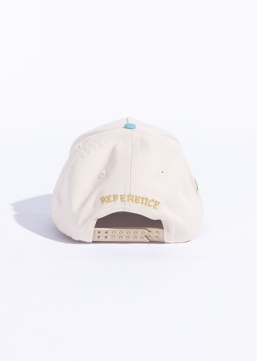 Reference Paradise LA Cream/Teal Hat