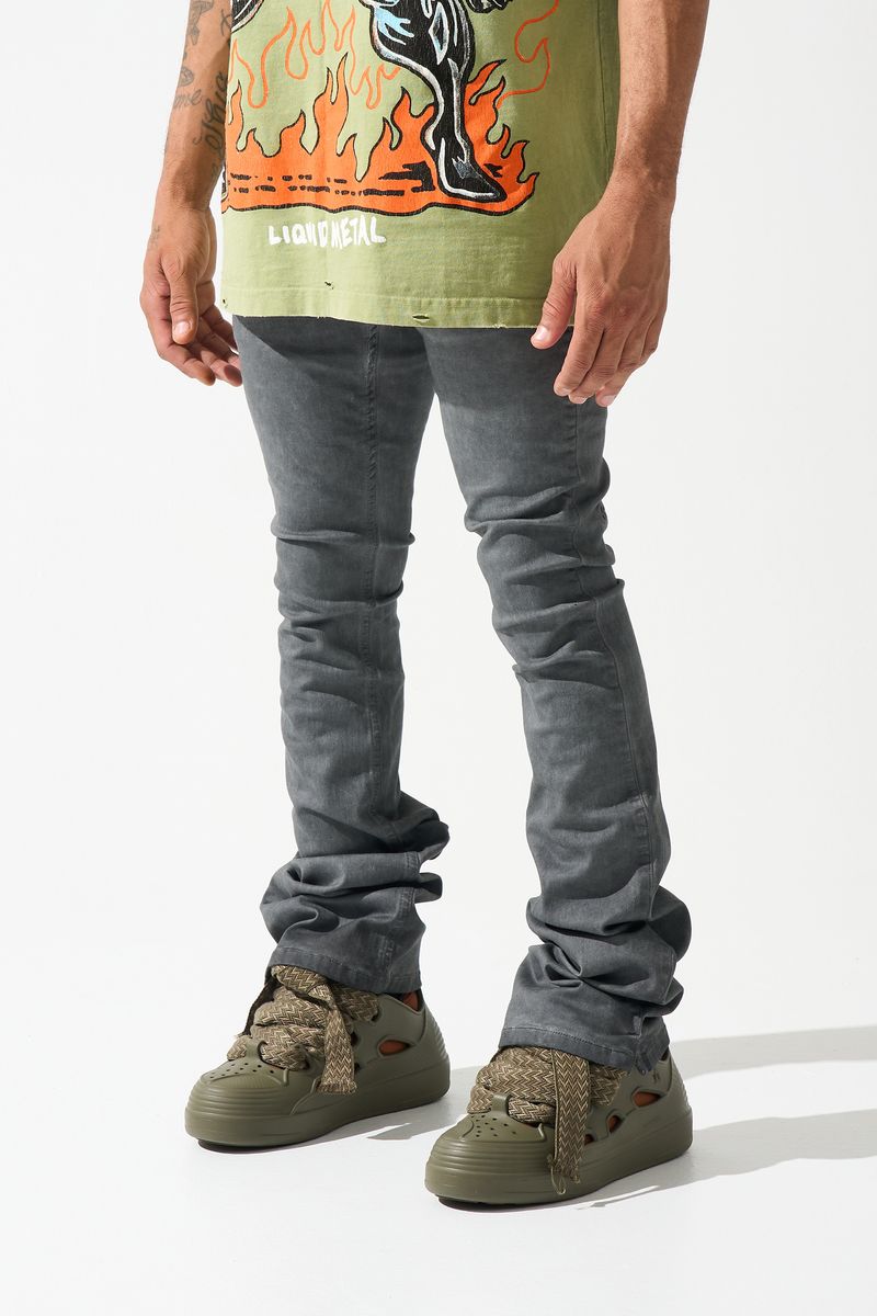 Serenede ''Lead'' Stacked Jeans