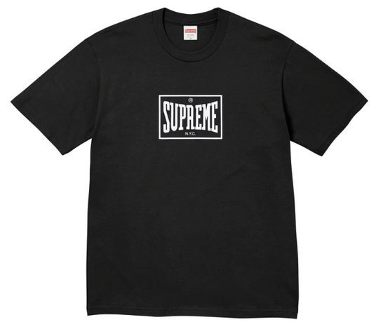 Supreme Warm Up Tee Black