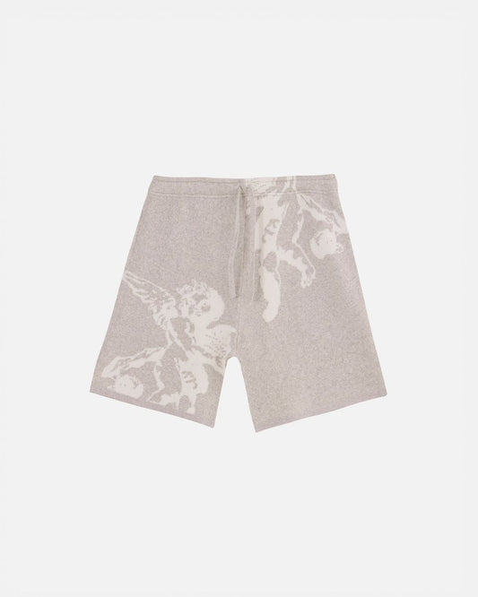 Undergold Basics Cherubs Knit Short Seed Gray