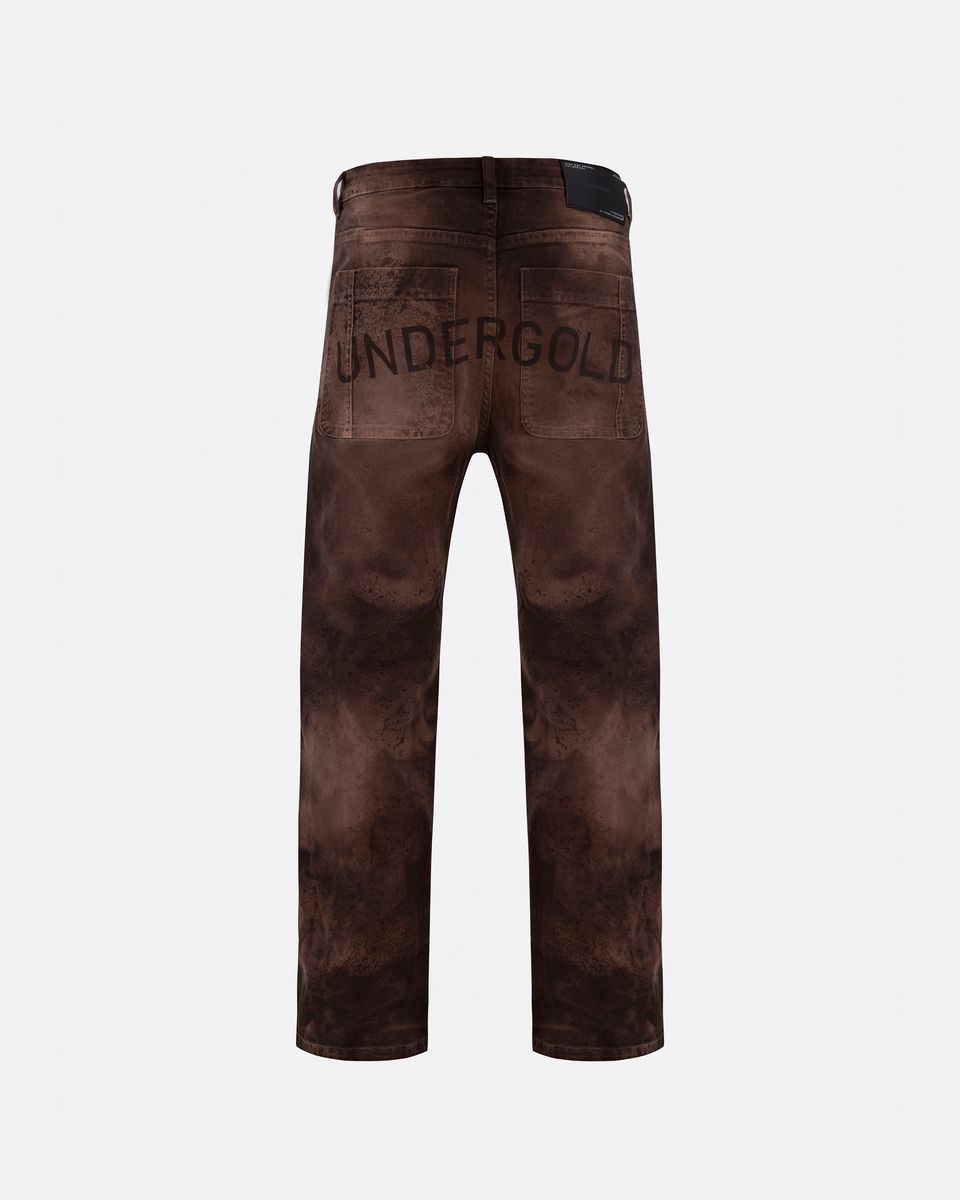 Undergold Basics Skinny Flare Jean Dust Brown