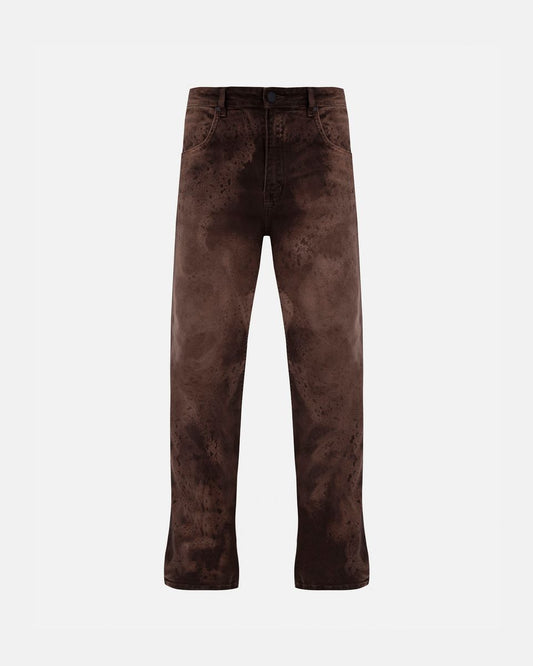 Undergold Basics Skinny Flare Jean Dust Brown