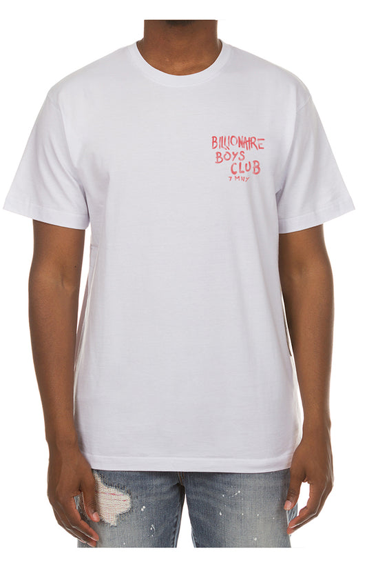 Billionaire Boys Club Loud SS Tee White