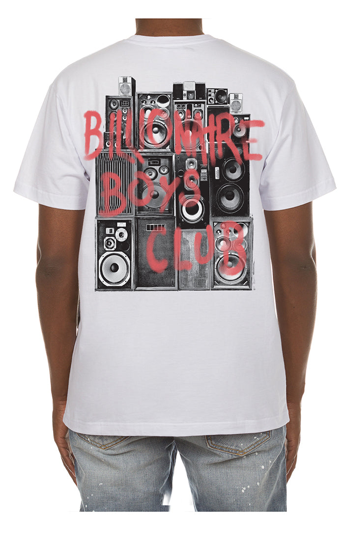 Billionaire Boys Club Loud SS Tee White