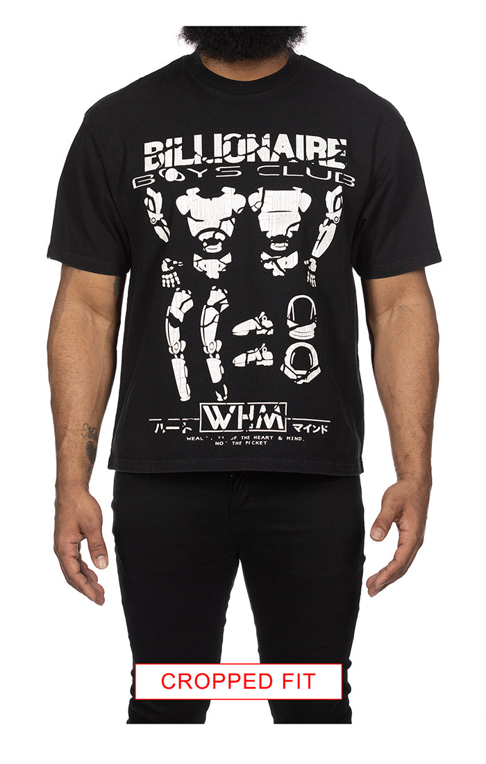 Billionaire Boys Club Assembly SS Tee Black Cropped