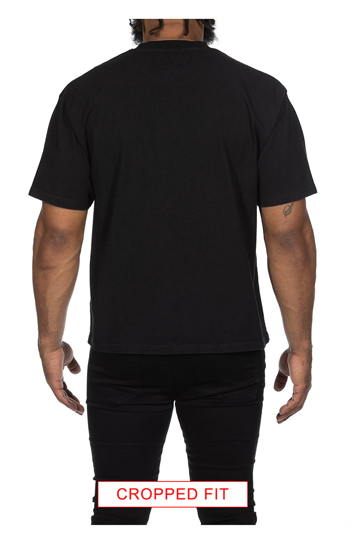 Billionaire Boys Club Assembly SS Tee Black Cropped