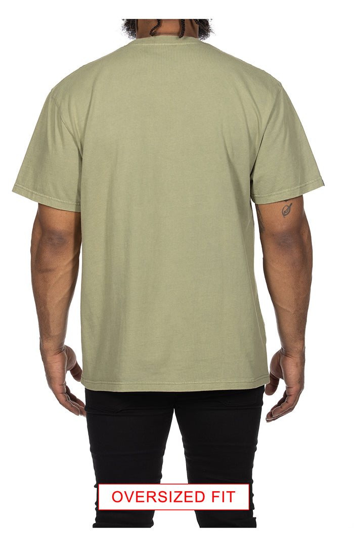 Billionaire Boys Club Equuleus SS Tee Cropped Oil Green