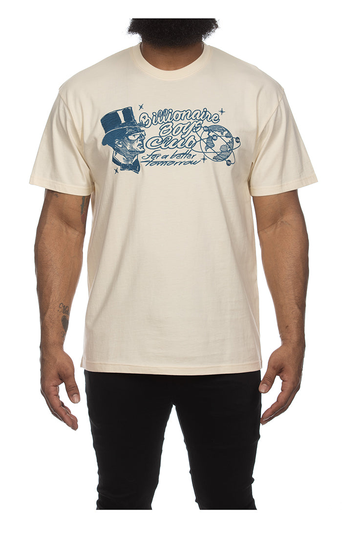 Billionaire Boys Club & Beyond SS Tee Winter White