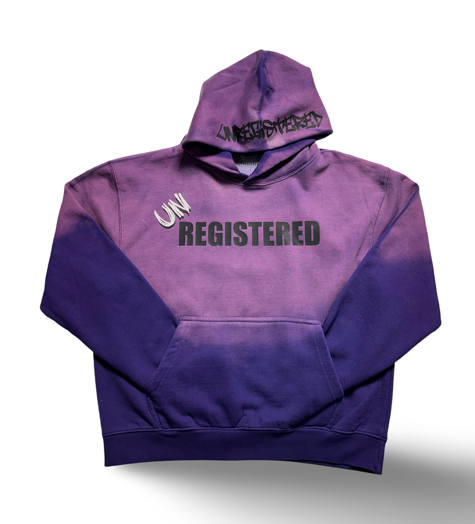 Unregistered Hoodie Purple