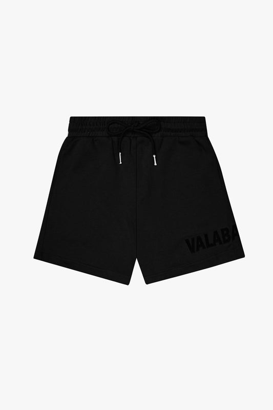 Valabasas Bloom Vintage Black Woven Shorts