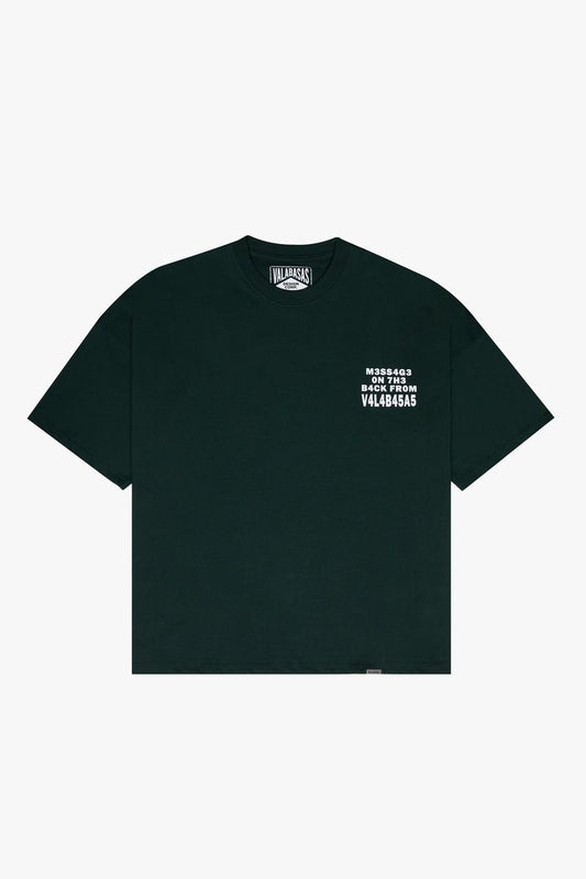 Valabasas Pathfinder Dark Green Oversized Tee