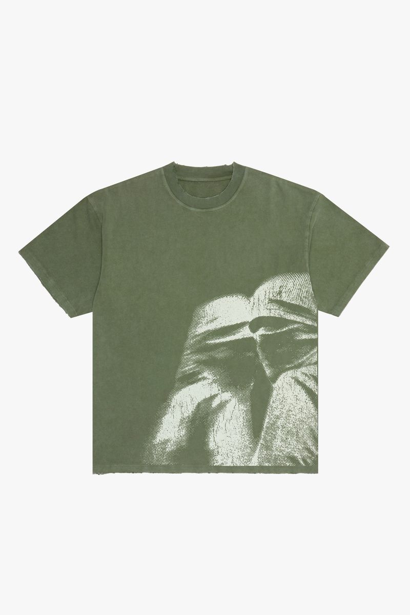 Valabasas Formula Vintage Olive Tee