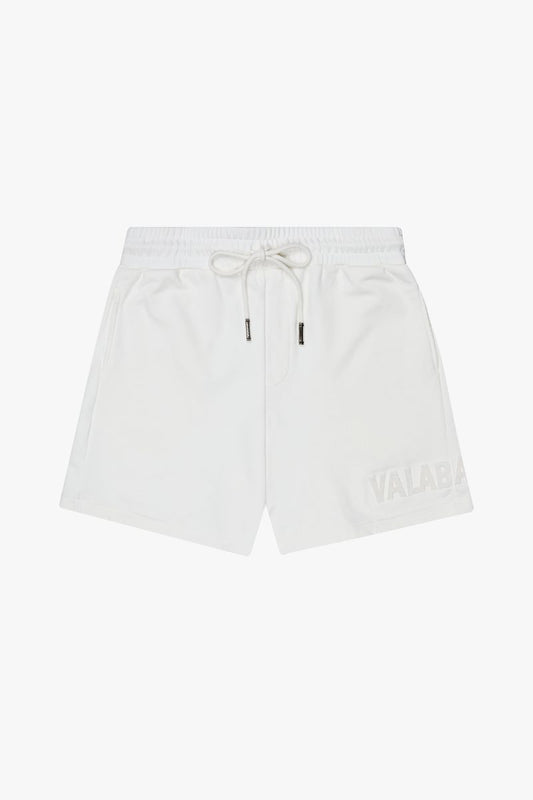 Valabasas Bloom Vintage White Woven Shorts