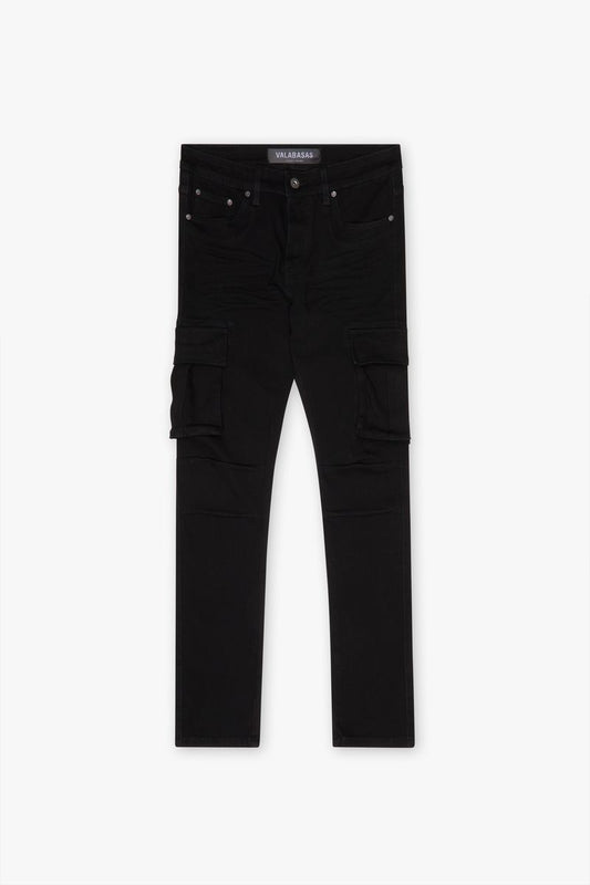 Valabasas Pacific Light Grey/Black Skinny Jean