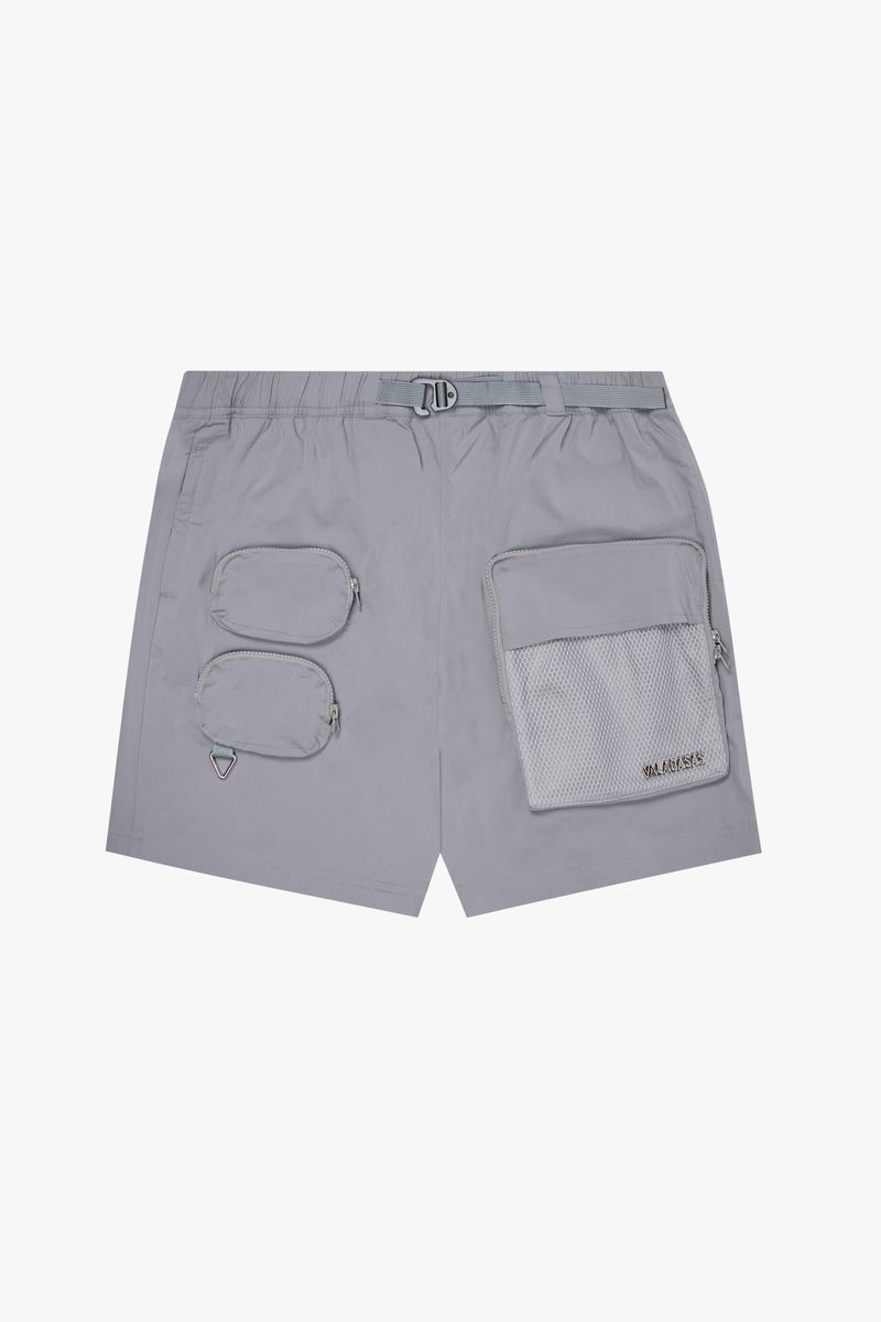 Valabasas Cargo Compact Nylon Shorts Grey