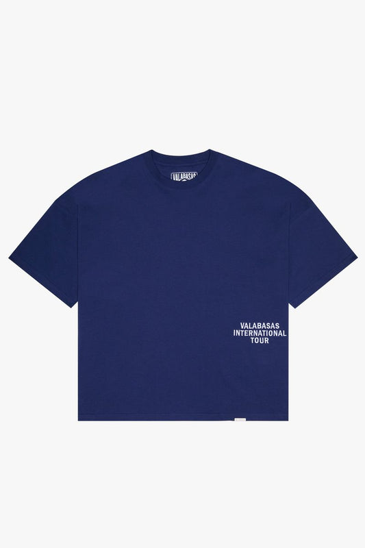 Valabasas Journey Blue Oversized Tee