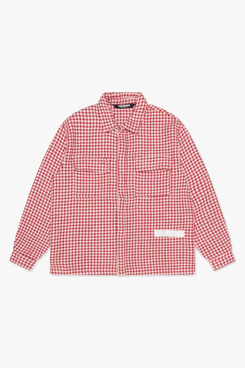 Valabasas Checkers Red LS