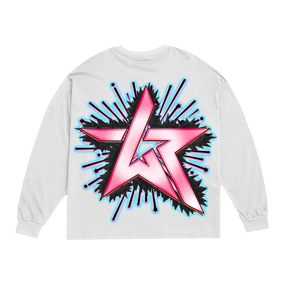 Wknd Riot Up The Score LS Tee White