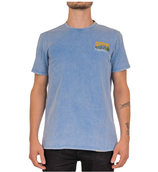 Valabasas Tee The Outdoors Vintage Blue