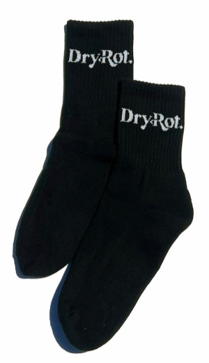 Dry Rot Classic Sock Black