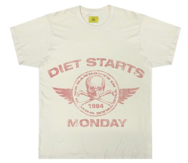 Diet Starts Monday First World Tee