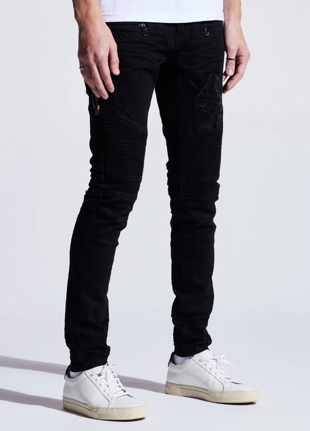 Embellish Bower Biker Denim