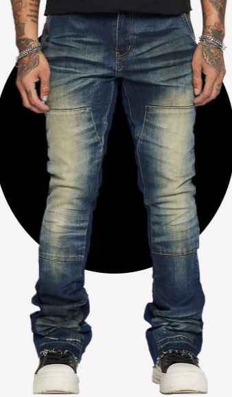 ESNTL Lab Jeans Alpha Stacked