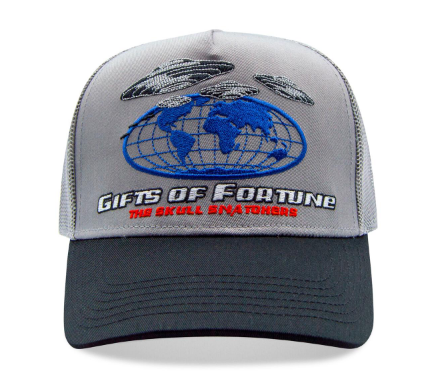 Gift Of Fortune Out of This World Trucker Grey/Black