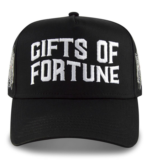 Gift Of Fortune Black Widow Trucker Black/White