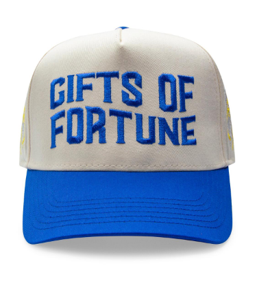 Gift Of Fortune Black Widow Trucker Cream/Blue