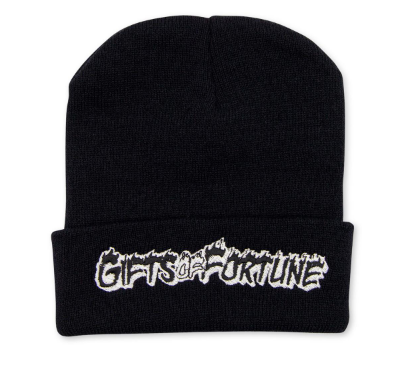 Gift Of Fortune Pyromaniac Beanie Black/White