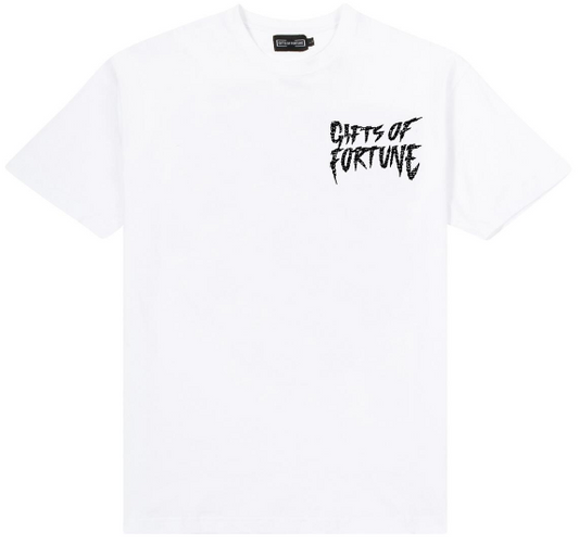 Gifts Of Fortune Snake Scales Tee White