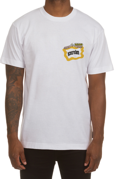 Icecream Health And Wealth SS Tee White